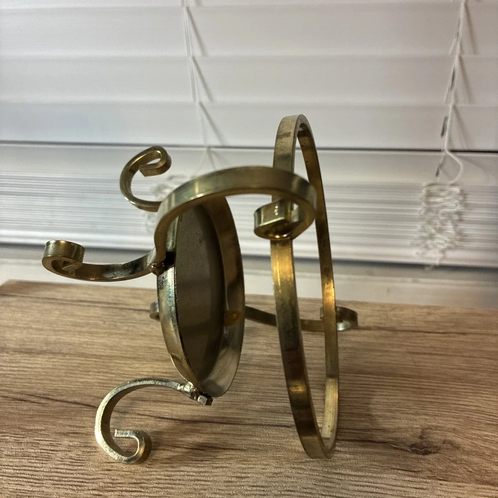 Retired Home‎ Interiors Brass Colored Candle Holder